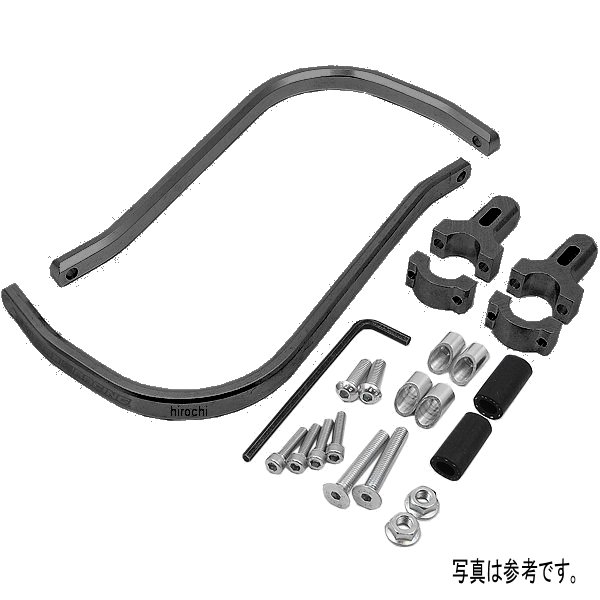 ハンドガード MIKA ハイブリッドバー用 黒