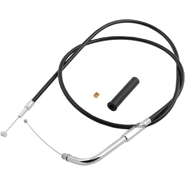 スロットルケーブル 41インチ 黒 04年-07年 FLHRS