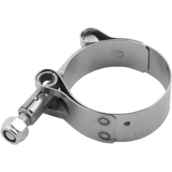 マフラー用クランプ ヘビーダーティ 1.75インチ-2インチ ステンレス 1個入り