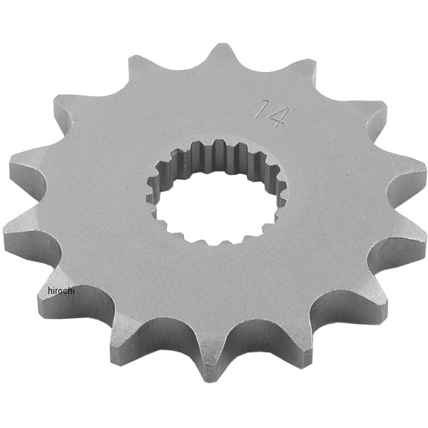 フロント スプロケット 14T/428 75年-97年 ALT125、DR125、GN125、RM125 スチール