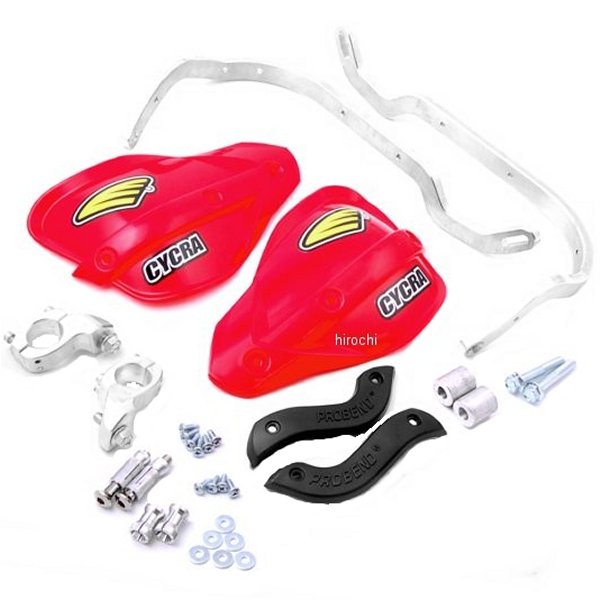 ハンドガード Probend CRM レーサー パック 22mmバー用 赤