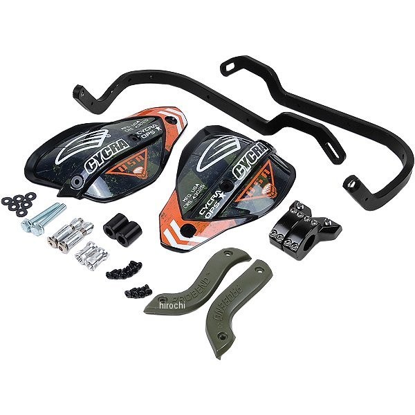 【セール特価】 ハンドガード Probend CRM OPS レーサー パック 29mmバー用 オレンジ