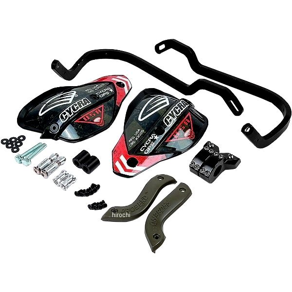 【セール特価】 ハンドガード Probend CRM OPS レーサー パック 29mmバー用 赤