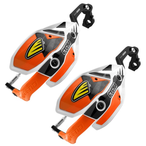 ハンドガード ウルトラ Probend 22mmバー用 白/オレンジ