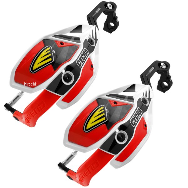 ハンドガード ウルトラ Probend 22mmバー用 白/赤