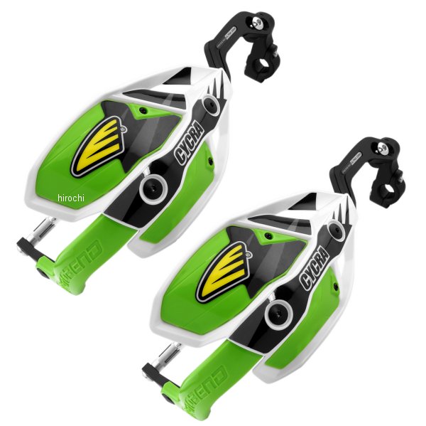 ハンドガード ウルトラ Probend 22mmバー用 白/緑