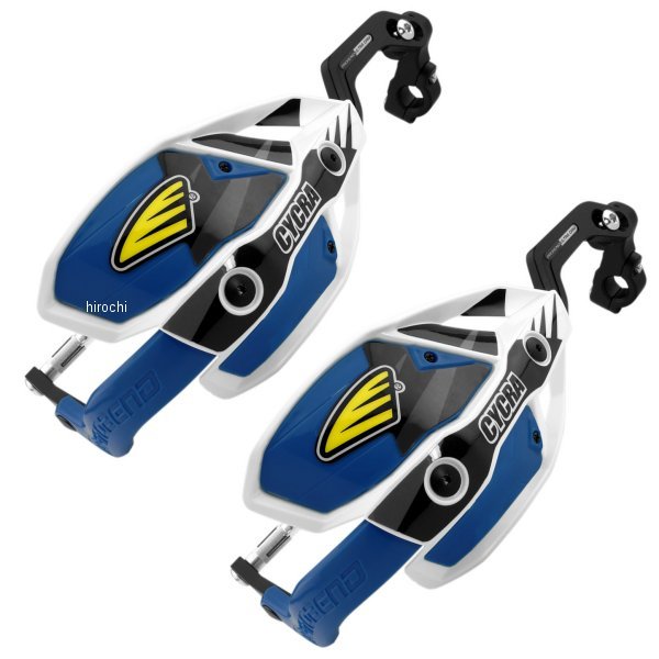 ハンドガード ウルトラ Probend 29mmバー用 白/ハスキー青