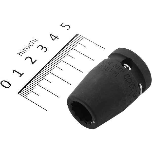 1/2インチsq インパクトソケット(12角) 12mm