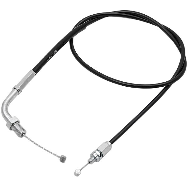 アジャスタブルスロットルワイヤー タイプ1 TMRキャブレターキット専用 引き戻し共通 900mm メッキ/黒