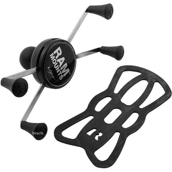 Xグリップ ファブレット用 テザー付  黒