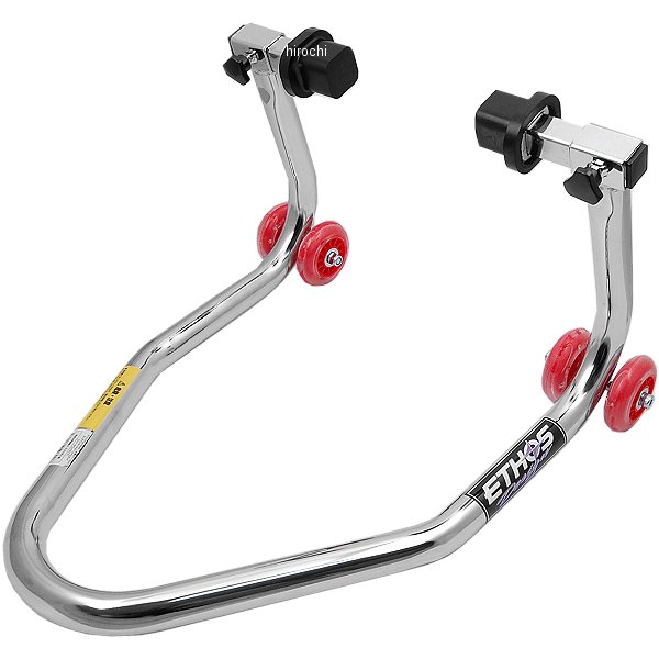 メンテナンス スタンド ミニダブルキャスター ラバー クローム (リア)