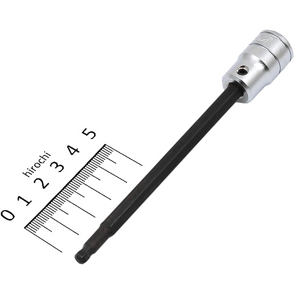 BT3-3/16BPL  京都機械工具 9.5sq ロングボールポイントヘキサゴンビットソケット 3/16インチ