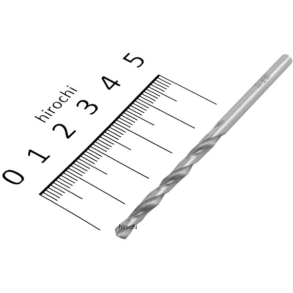 ハイスピードスチール ジョバー ドリルビット ミリサイズ 118° 3.5mm
