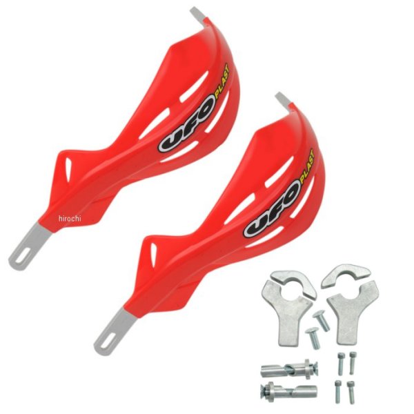 ハンドガード アルミインサート付 22mm 赤