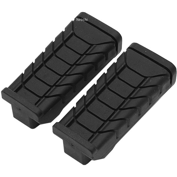 ステップラバー スーパーカブ110 (JA07、JA10) 黒 左右セット