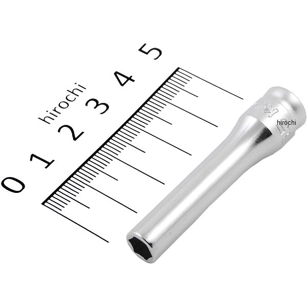 2300MZ-5.5  Z-EAL 1/4"(6.35mm)SQ. 6角ディープソケット 5.5mm