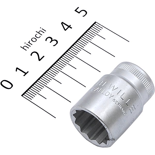 3/8インチsq 12角ソケット