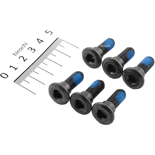 ローターボルト 89年-99年 NSR80、NSR50 タイプH1B 6個入り