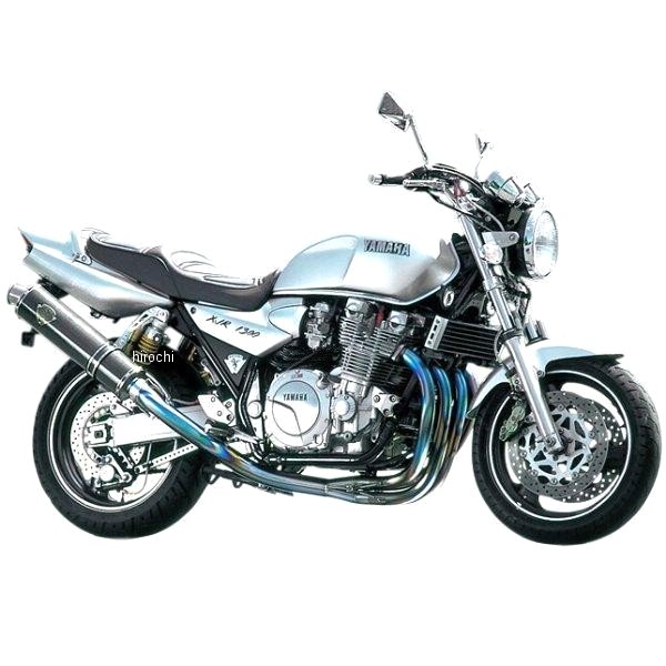 フルエキゾースト ソニック用 リペアサイレンサーアップタイプ 94年-06年 XJR1300 真円カーボン