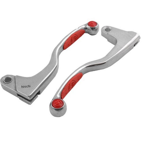 レバーセット コンペディション 90年-03年 XR100R、XR80R 赤