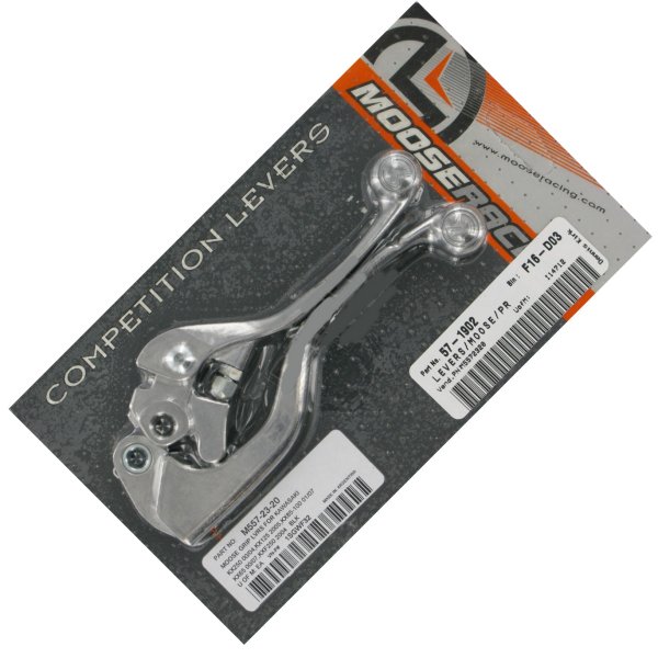 レバーセット コンペディション 00年以降 RM-Z、RM、KXF、KX 黒