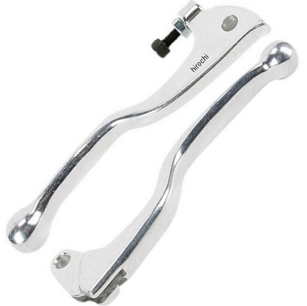 レバーセット ショート 85年-99年 ヤマハ シルバー