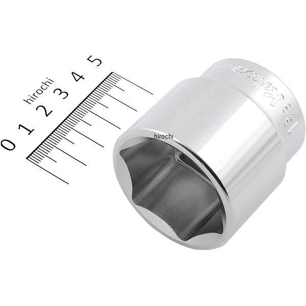 1/2インチsq 6角スタンダードソケット 1.3/8インチ