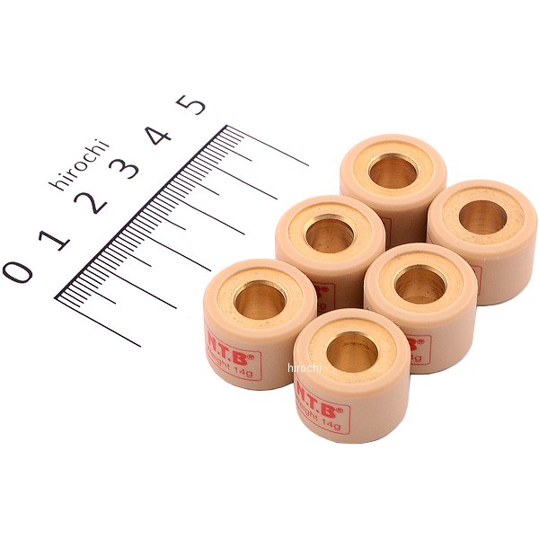 ウエイトローラー 98年-02年 リード100 JF06 18φ×13 14.0g 1セット6個入り