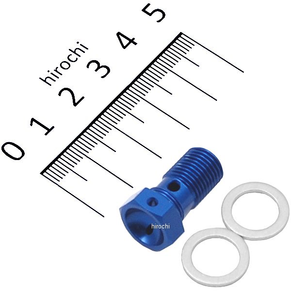 バンジョーボルト シングル P1.00 brembo対応 青