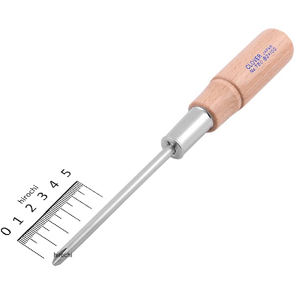 木柄貫通ドライバー (+)NO.2X100