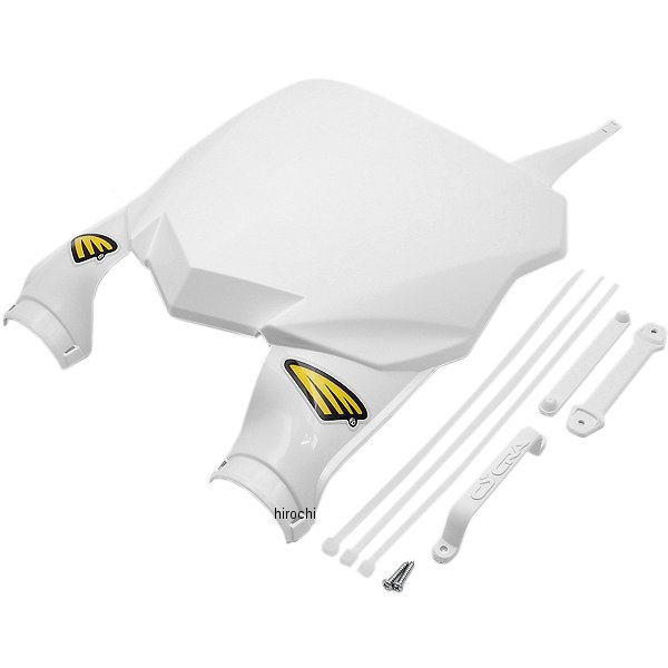 スタジアムナンバープレート 13年-15年 KX450F、KX250F 白