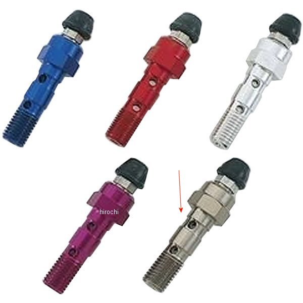 エアーフリーバンジョーボルト P1.25 グッドリッジ ヤマハ純正用 ダブル ガスケット付き チタン