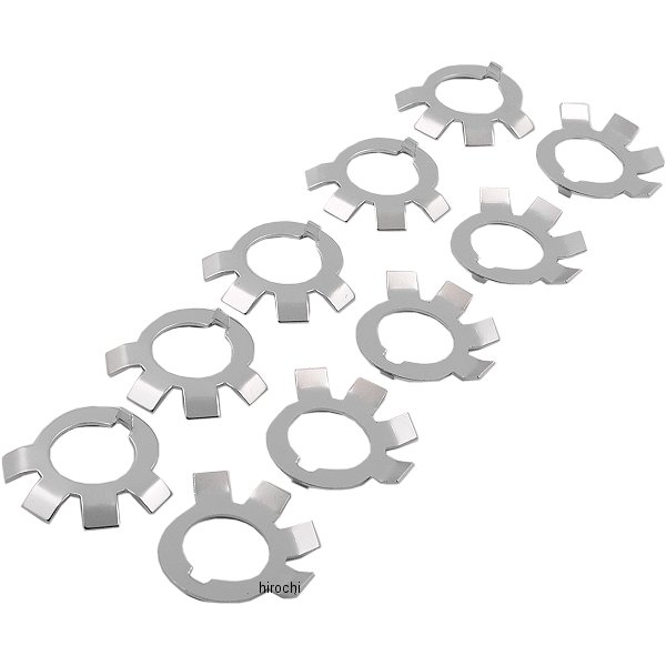 クラッチ ハブ ナット ロック ワッシャー 41年-84年 BigTwin (10個入り) 37503‑41