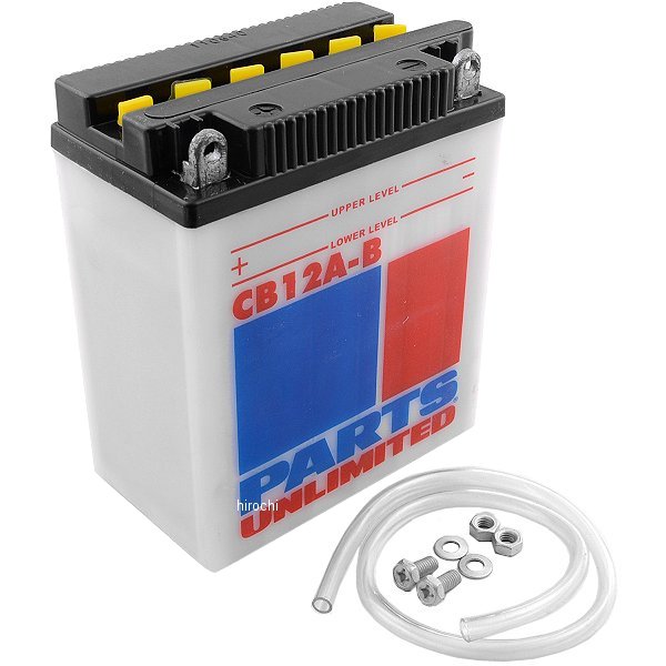 液別 耐久バッテリー 開放型 12V YB12A-B