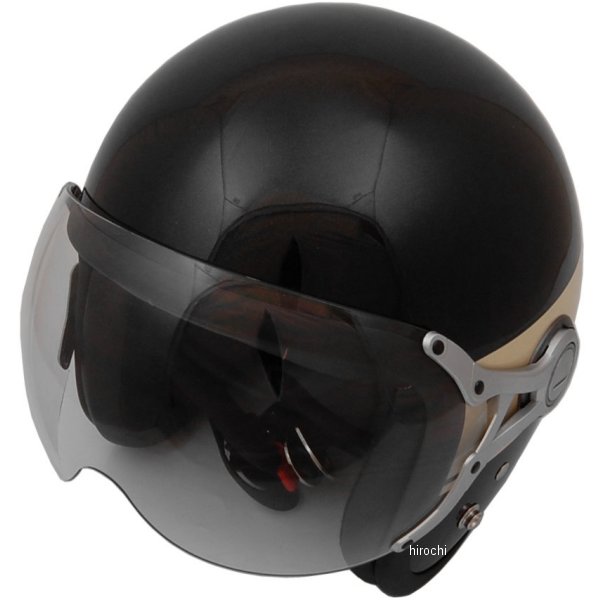 ヘルメット ゲイラジェットツートン 黒/アイボリー フリーサイズ