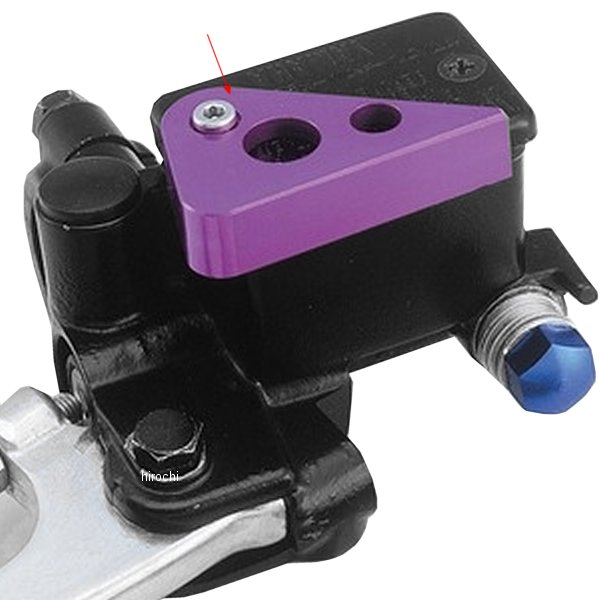 マスターシリンダーガード スーパーネイキッド 91年-13年 ホンダ用 紫