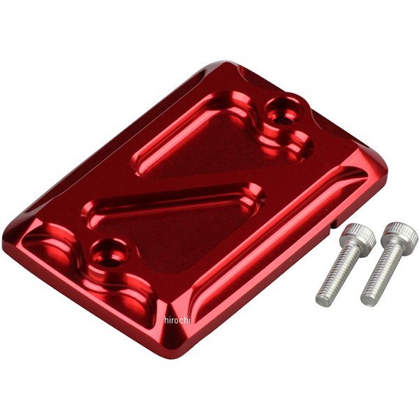 マスターシリンダーキャップ 14年-15年 MT-09、MT-07、FZ1 スクエアラージタイプ 赤