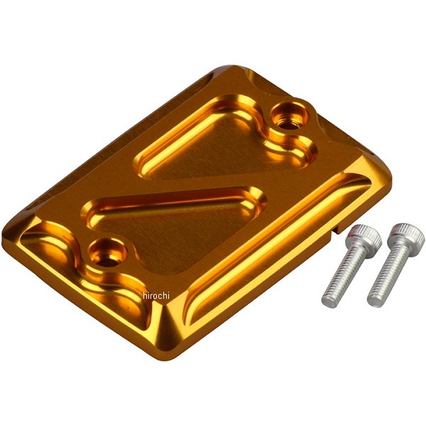 マスターシリンダーキャップ 14年-15年 MT-09、MT-07、FZ1 スクエアラージタイプ ゴールド