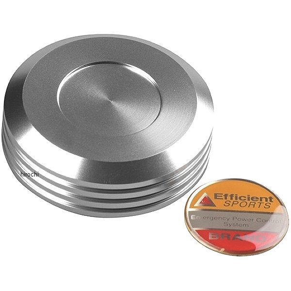 マスターシリンダーキャップ ヤマハ、スズキ、カワサキ シルバー