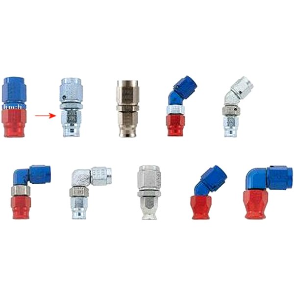 アールズ #3#2ホースエンド ストレート スチール