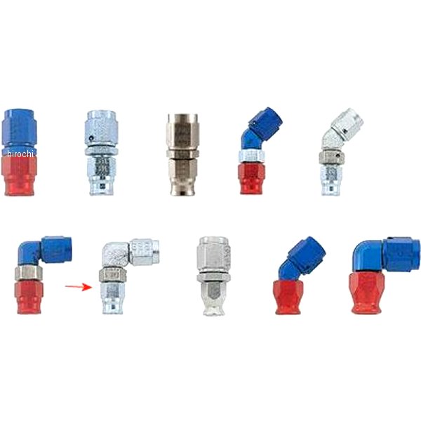 アールズ #3#2ホースエンド 90度 鍛造 スチール