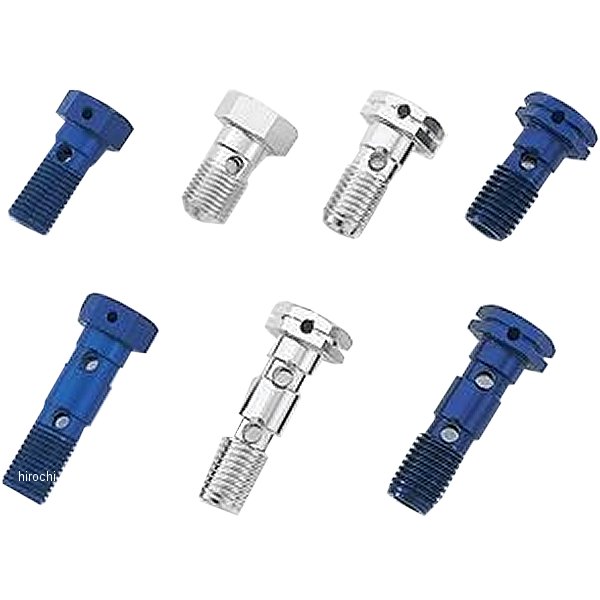 アールズ バンジョーボルト アルミ P-1.00 ダブル シルバー