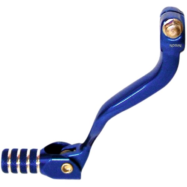 シフトペダル 可倒式 83年以降 YZ85、YZ80 アルミ 青