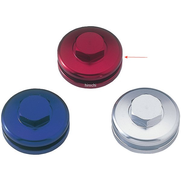 ラジエイションバルブキャップ モンキー、ゴリラ 赤