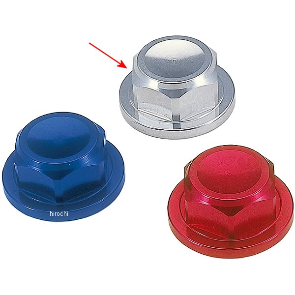 ストリートステアリング ヘッドナット シルバー