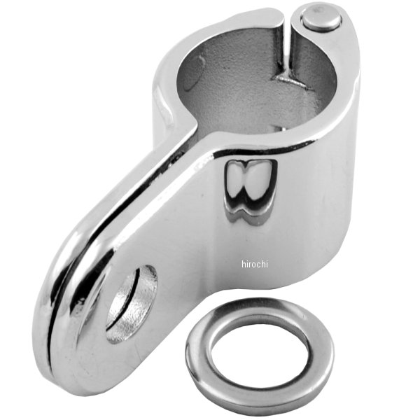 1インチ(25mm) マグナム クイック クランプ エンジンガード用 (単品) クローム