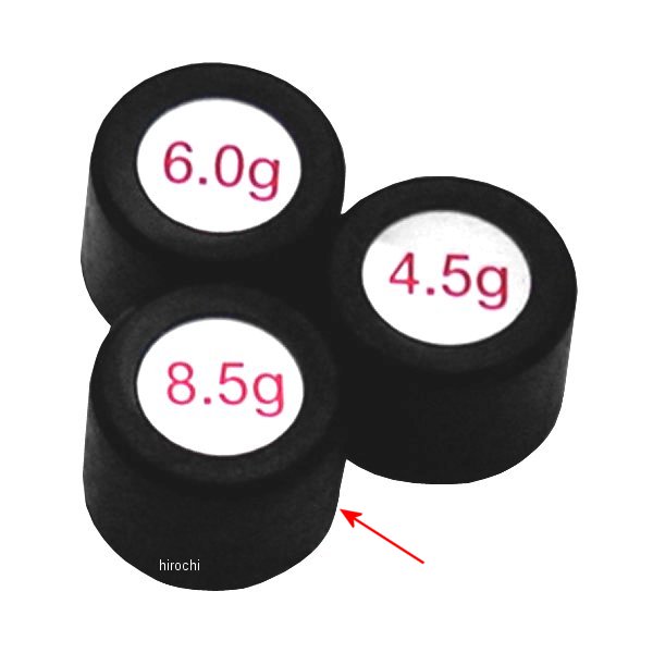 プーリーウエイトローラー ライブディオ、スーパーディオ 8.5g 3個入り