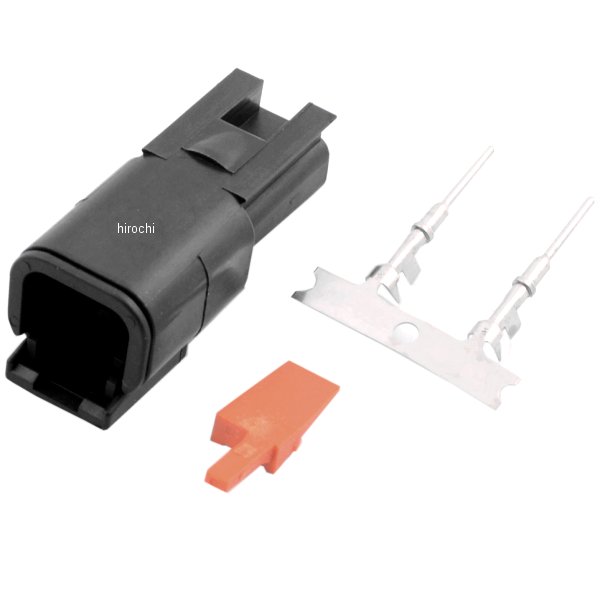 ドイツコネクター セプタクル 2ピン 74102-98BK