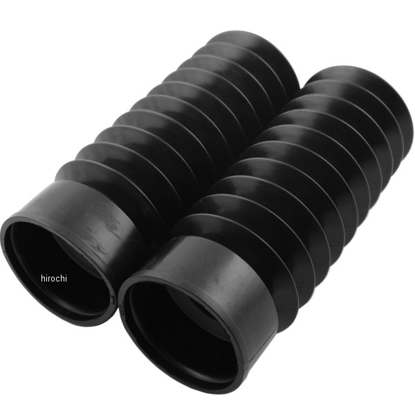 フォークブーツ 49mm ロング 黒 左右ペア