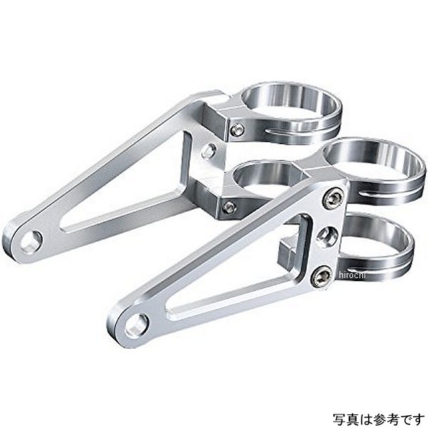 マシンドホリゾンヘッドライトステー 2クランプタイプ φ39mm 黒